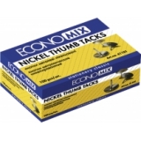Кнопки Economix 100шт. метал