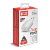 Зарядний пристрій ColorWay  1USB-Type-C  4A (45W)  білий