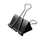 Біндер 15мм  чорний