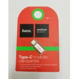 Перехідник  microUSB to Type-C  HOCO