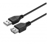 Подовжувач USB  1,5м  (AM/AF) ферит