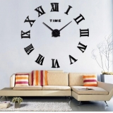 Годинник 3D DIY Clock ZH019  (010)  Black