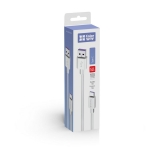 Кабель USB  AM to Type-C  1,0м  ColorWay  5.0A  білий  (Fast Charging)