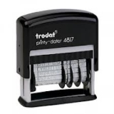 Датер з бухгалтерськими термінами Trodat 4817  УКР