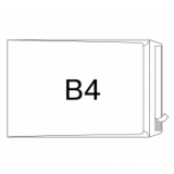 Конверт В4 SK + L білий