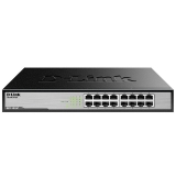 Комутатор D-Link  DES-1016C  16-port, Metal rackmount