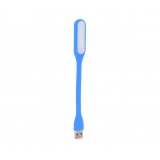 Ліхтарик  гнучкий LED USB, Blue, OEM