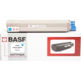 Тонер картридж OKI C810   BASF  Cyan
