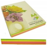 Папiр SINAR  Speсtra  A4/ 80  Rainbow Pack  Light  (неон)  5х20/100арк.