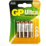 Батарейка GP Ultra Alkaline AAA (4шт) блістер Батарейка GP Ultra Alkaline AAA (4шт) блістер