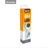 Кабель USB  AM to Lightning  2,0м  ColorWay  2.4A  м'ятний