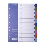 Роздільник документів  1-12 кольоровий  Economix