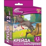 Крейда кольорова квадратна 1 ВЕРЕСНЯ (6 кол/12шт)