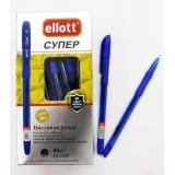 Ручка кулькова ellot 2208 синя