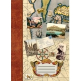 Книга канцелярська 200арк клітина  тверда обкладинка