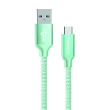 Кабель USB  AM to Type-C  1,0м  ColorWay  2.1A  м'ятний