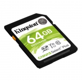 Карта пам'яті SDXC  64Gb (Class 10)  Kingston  UHS-I R100MB/s
