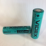 Акумулятор 18650 Videx Li-ion 2200mA