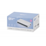 Комутатор 2E  PowerLink SF108C 8xFE, некерований, десктоп