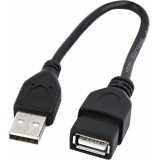 Подовжувач USB  0,15м  (AM/AF)  Cablexpert преміум