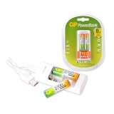 Акумулятор GP  тип AA  2700мАг (2шт.) + Зарядний пристрій
