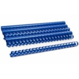Пружина пластик 16мм (100шт)  LamiMark синя