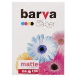 Папір BARVA  матовий   90g  A4 *100арк