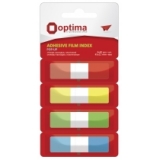 Стікери-закладки  12х45  Optima  4 кольори