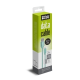 Кабель USB  AM to microUSB  2,0м  ColorWay  2.4A  м'ятний