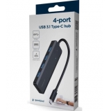 Концентратор Gembird USB 3.0  HUB 4port  U3P4P