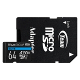 Карта пам'яті microSDXC  64Gb (Class 10)  Team  UHS-I U3 V30 A1 Elite