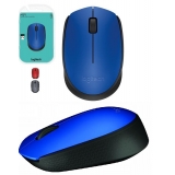 Миша бездротова Logitech  M171  WL Blue/Black