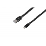 Кабель USB  AM to Lightning  1,0м  2E  2,4A  Black