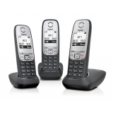 Радіотелефон Gigaset A415 TRIO Black