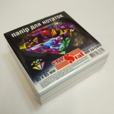 Папір для нотаток  85*85*300  CRYSTAL  неклеений зебра