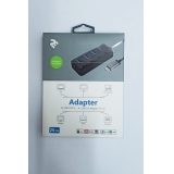 Концентратор 2E  USB 3.0  HUB 4port білий