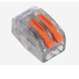 Клемна колодка Wago 2 пр. прозора