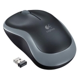 Миша бездротова Logitech  M185  WL Grey