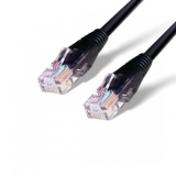 Кабель Patch Cord UTP  cat 5  100MB  1м  Black  Cablexpert